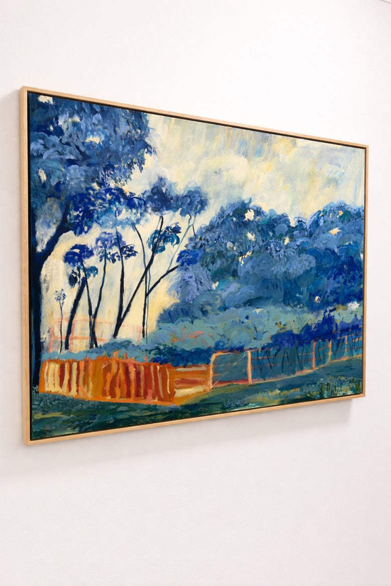 FINE ART - Original Edwina Edwards Painting with timber shadowbox frame