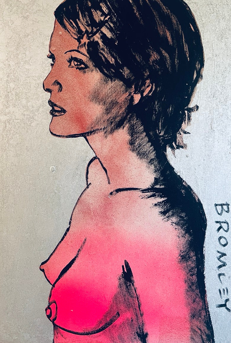 FINE ART - Original XL David Bromley Painting with COA